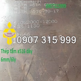 Thép tấm ASTM A516 GR.70 dày 6mm 8mm 10mm 12mm Nhật Bản, Hàn Quốc